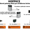 HOPPKCE - pákové pohony pro křídlovou bránu